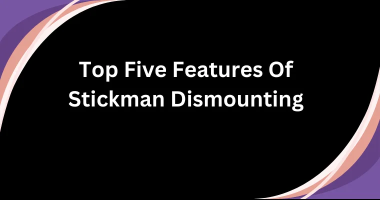 top five features of stickman dismounting