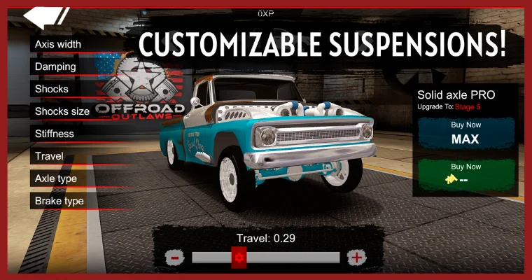 offroad outlaws pin codes