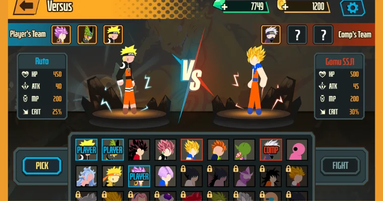 stickman dragon fight unlock all characters